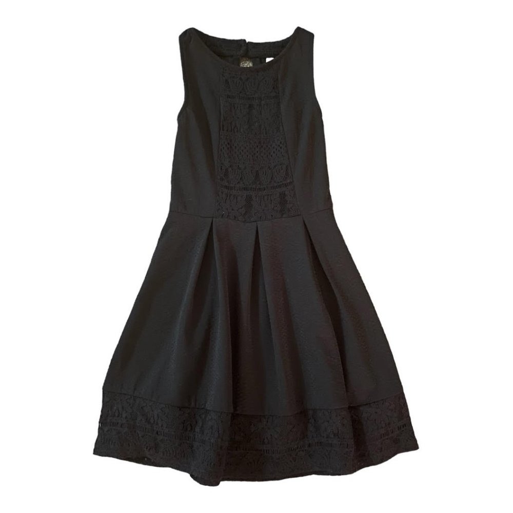 Xhilaration XS Backless Black Dress